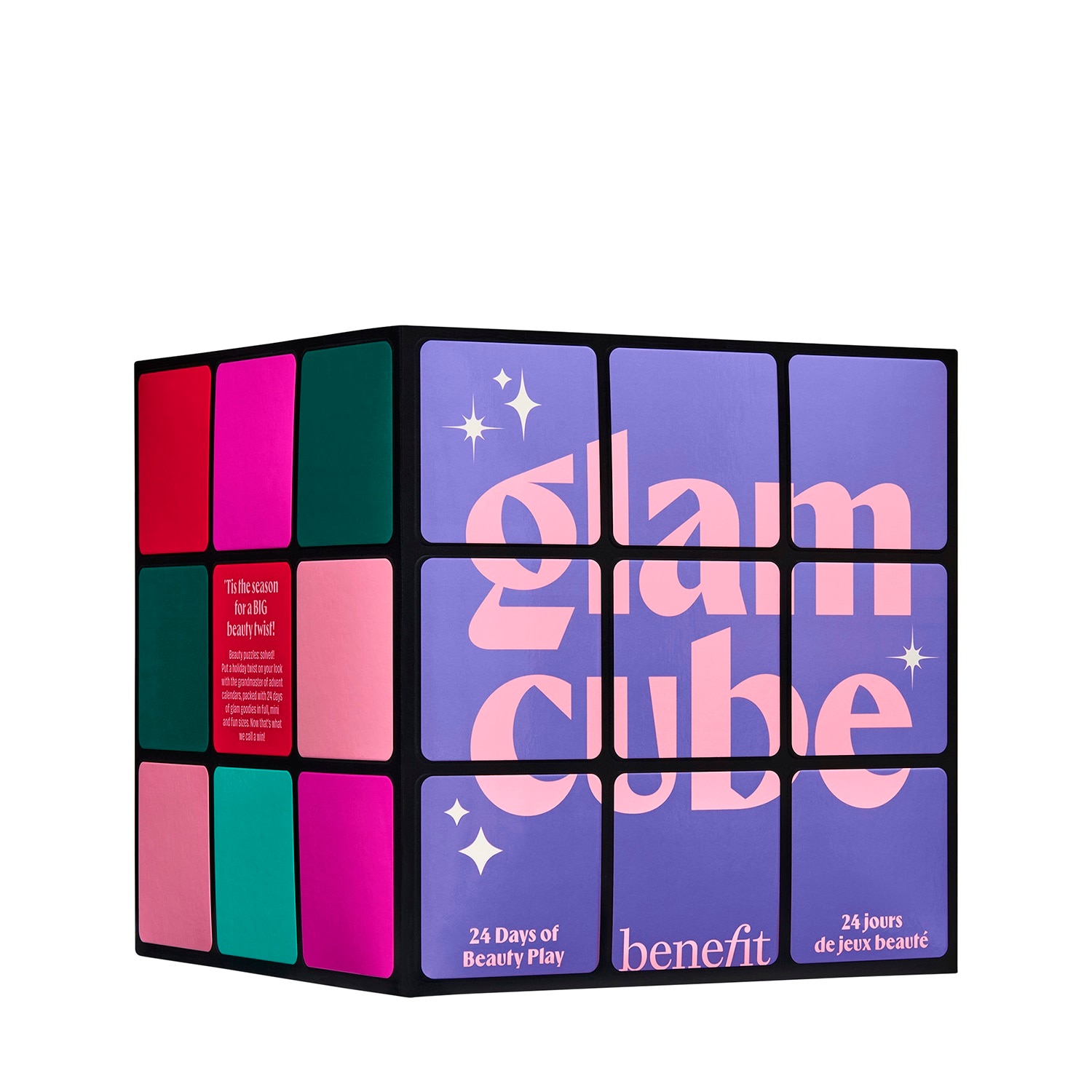 HOLIDAY ADVENT CALENDAR GLAM CUBE (SET DE MAQUILLAJE Y CUIDADO DE LA PIEL)